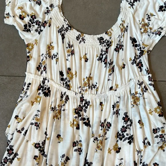 Free People Floral Print Top - Picture 4 of 10